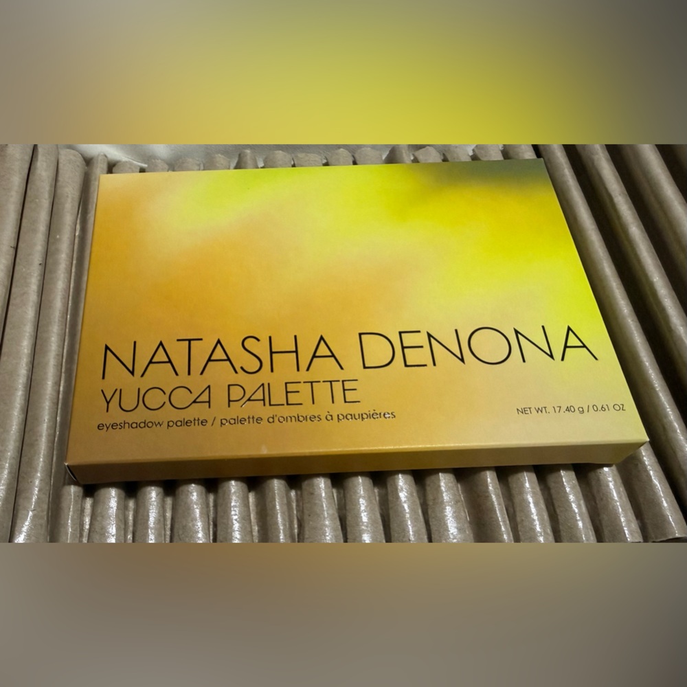Natasha Denona Yucca Palette with Yellow and Green Hues NIB